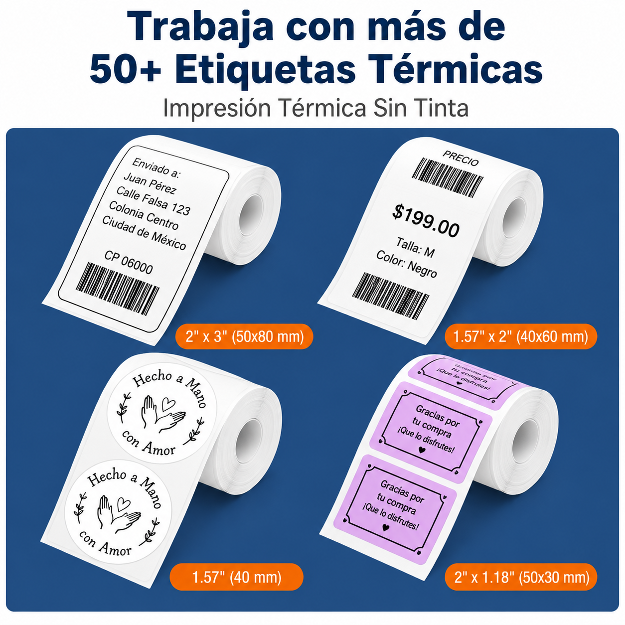 Mini impresora de etiquetas